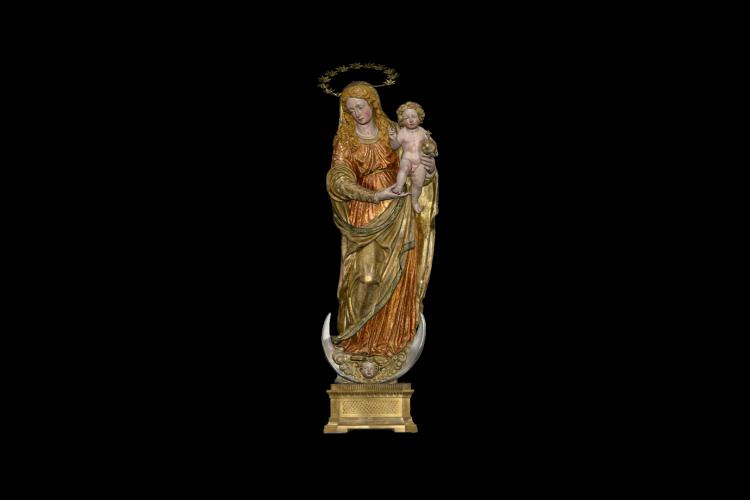 Ignoto scultore campano XVI-XVII secolo, Immacolata. Napoli (Università Suor Orsola Benincasa, Chiesa dell'Immacolata
